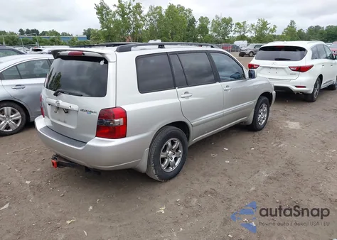 2004 Toyota Highlander Limited V6 z USA, uszkodzony, nr VIN JTEDP21A040017544